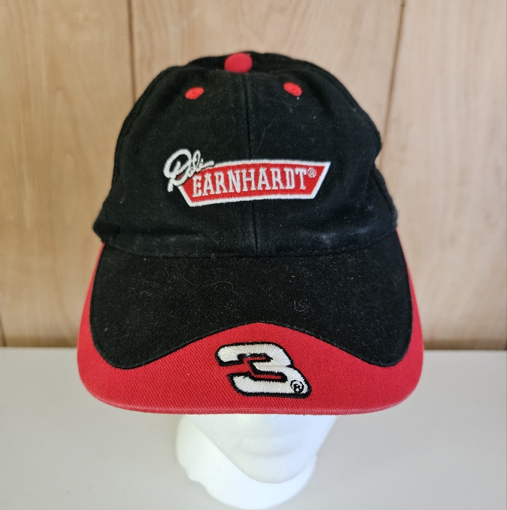 Vintage Dale Earnhardt Chase Authentics Children's Adjustable Hat In Black OSFA